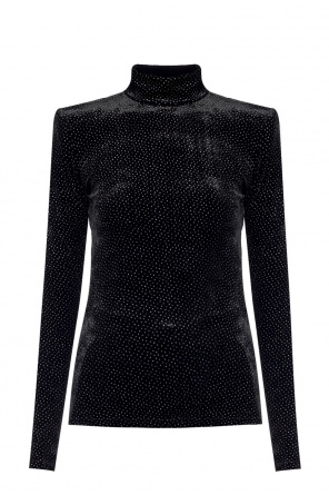 Patterned top with a stand up collar, zdjęcie 1 Patterned top with a stand up collar od Balmain
